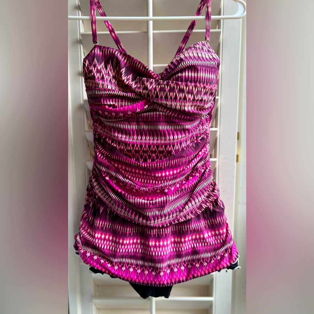 Gottex Swimdress: Profile by Gottex Hot Pink Swimdress, Size 10